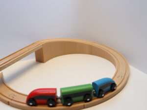 Rampenbahn für Brio | IKEA Lillabo Holzeisenbahn BEIGE