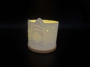 Teelichthalter Weihnachtsdeko | Wichtel