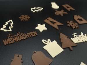 Streudeko Weihnachten | braun