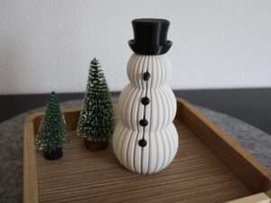Schneemann moderne DEKO