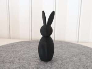 Osterhase | Hase | Häschen |  Deko | Ostern | schwarz